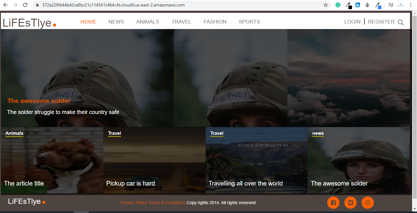 Homepage